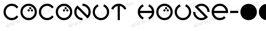 Coconut House字体转换